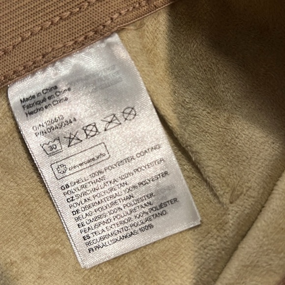 H&M vegan leather pants size 10 - Picture 6 of 7